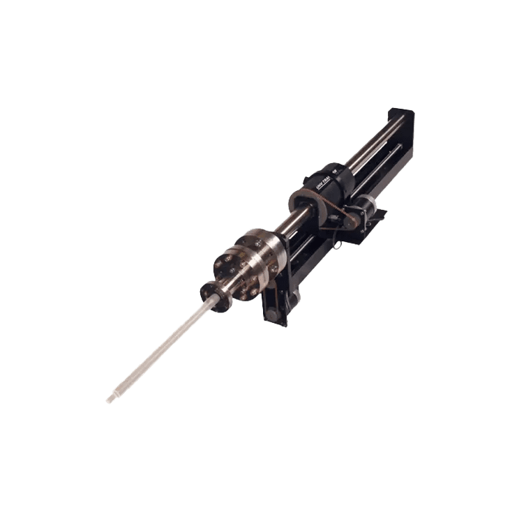 Industrial tool on a black background.